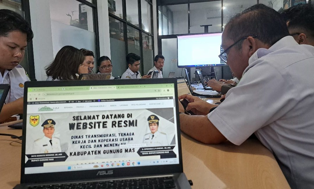 Pelatihan Pengelolaan Website OPD Tahun 2025