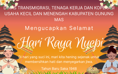 Dttkk Ukam Kab Gunung Mas Mengucapkan Selamat Hari Raya Nyepi
